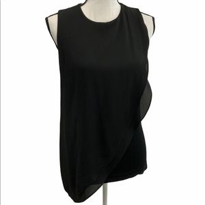 White House Black Market Size XS Draped Side Hi-Lo